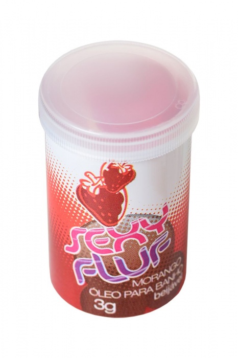 Масло для ванны и массажа INTT SEXY FLUF с ароматом клубники - 2 капсулы (3 гр.) - INTT - купить с доставкой в Ростове-на-Дону