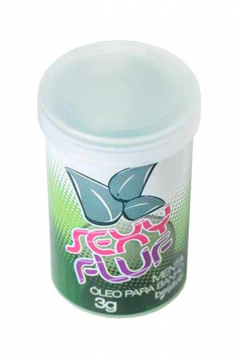 Масло для ванны и массажа SEXY FLUF с мятным ароматом - 2 капсулы (3 гр.) - INTT - купить с доставкой в Ростове-на-Дону