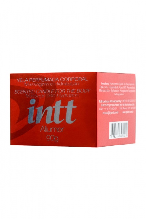 Массажная свеча ALLUMER Vanilla с ароматом ванили - 90 гр. - INTT - купить с доставкой в Ростове-на-Дону