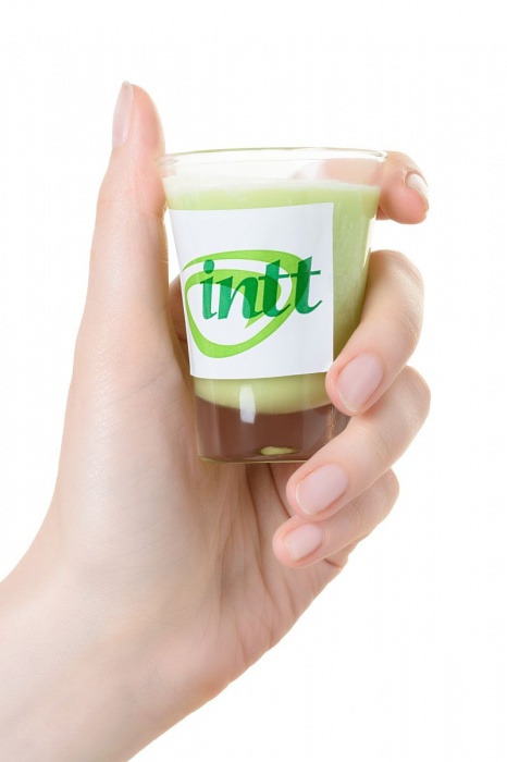 Массажная свеча для поцелуев Caiprinha с ароматом лайма - 30 гр. - INTT - купить с доставкой в Ростове-на-Дону