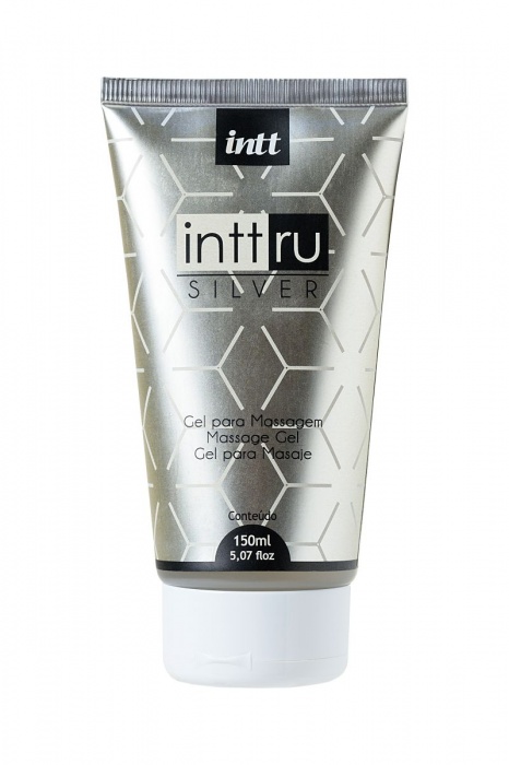 Массажный гель Silver с фруктовым ароматом - 150 мл. - INTT - купить с доставкой в Ростове-на-Дону