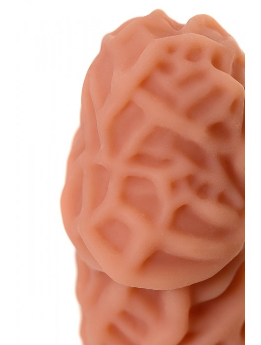 Телесная реалистичная насадка KOKOS Extreme Sleeve 12 с дополнительной стимуляцией - 12,7 см. - KOKOS - в Ростове-на-Дону купить с доставкой