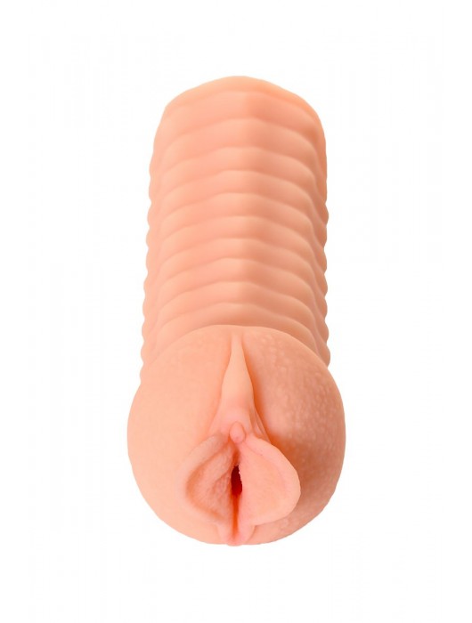 Мастурбатор-вагина ELEGANCE с ребрами на поверхности - KOKOS - в Ростове-на-Дону купить с доставкой