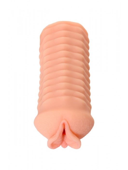 Мастурбатор-вагина ELEGANCE с ребрами на поверхности - KOKOS - в Ростове-на-Дону купить с доставкой