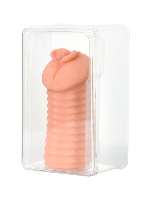 Мастурбатор-вагина ELEGANCE с ребрами на поверхности - KOKOS - в Ростове-на-Дону купить с доставкой