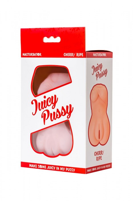 Телесный мастурбатор Juicy Pussy Cherry Ripe - ToyFa - в Ростове-на-Дону купить с доставкой
