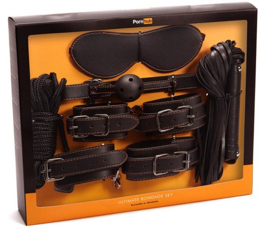 Набор для подневолья Pornhub Ultimate Bondage - Pornhub - купить с доставкой в Ростове-на-Дону