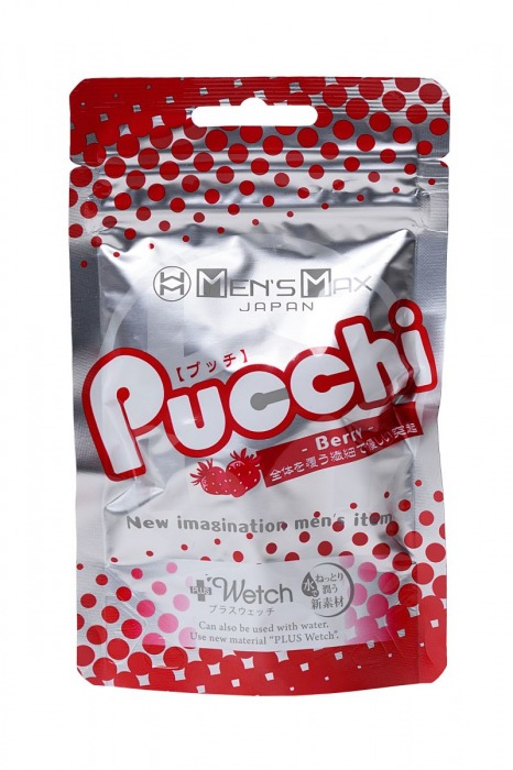 Фигурный мастурбатор MensMax Pucchi - BERRY - Men sMax - в Ростове-на-Дону купить с доставкой