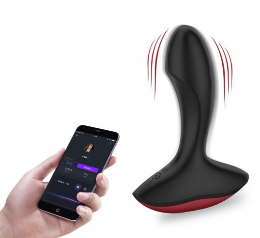 Чёрный массажер простаты Solstice - Magic Motion - в Ростове-на-Дону купить с доставкой