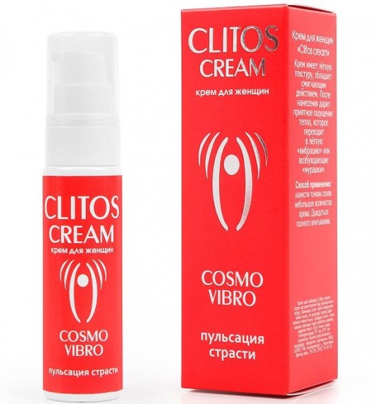 Возбуждающий крем для женщин Clitos Cream - 25 гр. - Биоритм - купить с доставкой в Ростове-на-Дону