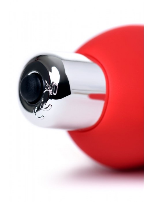 Красный силиконовый вибростимулятор простаты Proman - 12,5 см. - ToyFa - в Ростове-на-Дону купить с доставкой