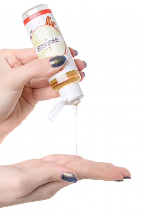 Масло для массажа «Пряный массаж» с ароматом яблока и корицы - 50 мл. - ToyFa - купить с доставкой в Ростове-на-Дону