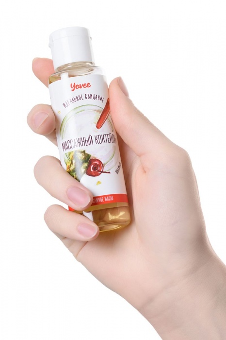 Масло для массажа «Массажный коктейль» с ароматом пина колады - 50 мл. - ToyFa - купить с доставкой в Ростове-на-Дону