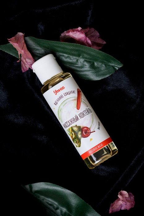 Масло для массажа «Массажный коктейль» с ароматом пина колады - 50 мл. - ToyFa - купить с доставкой в Ростове-на-Дону