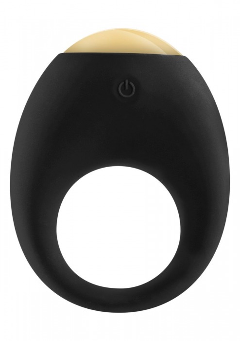 Черное эрекционное кольцо Eclipse Vibrating Cock Ring - Toy Joy - в Ростове-на-Дону купить с доставкой