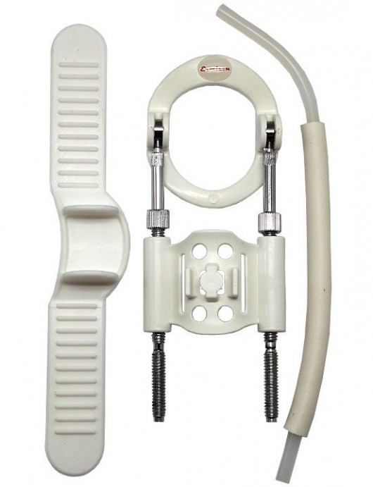 Белый удлинитель пениса Extender - Eroticon - в Ростове-на-Дону купить с доставкой