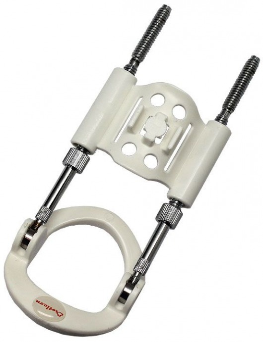 Белый удлинитель пениса Extender - Eroticon - в Ростове-на-Дону купить с доставкой