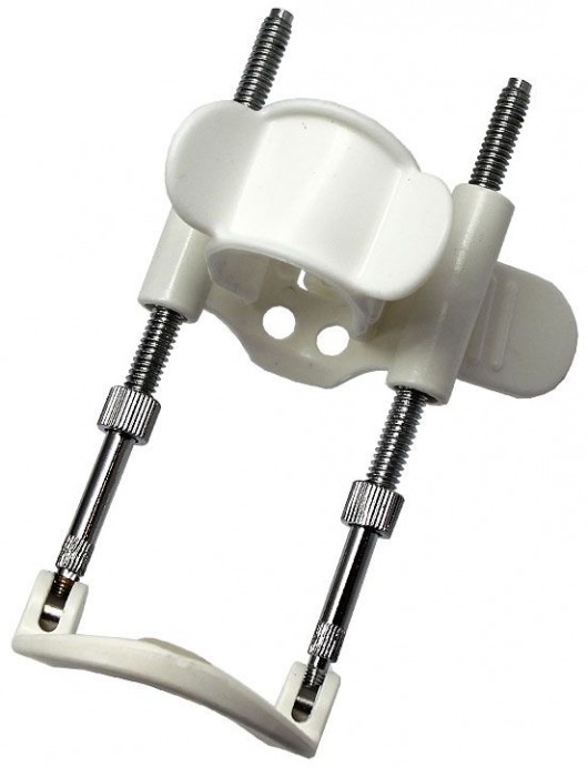 Белый удлинитель пениса Extender - Eroticon - в Ростове-на-Дону купить с доставкой