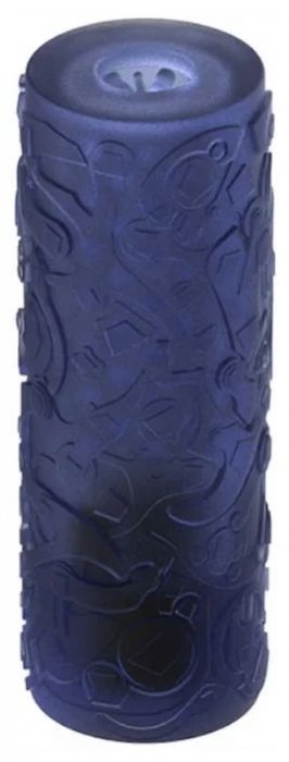 Синий мастурбатор с вибрацией Vertical Attack - ML Creation - в Ростове-на-Дону купить с доставкой