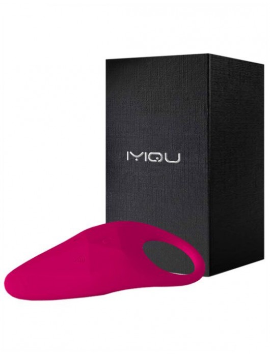 Малиновое эрекционное виброкольцо - Iyiqu - в Ростове-на-Дону купить с доставкой