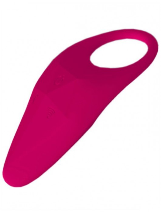 Малиновое эрекционное виброкольцо - Iyiqu - в Ростове-на-Дону купить с доставкой