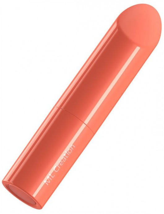 Оранжевый мини-вибратор Love Bullet - 8,4 см. - ML Creation