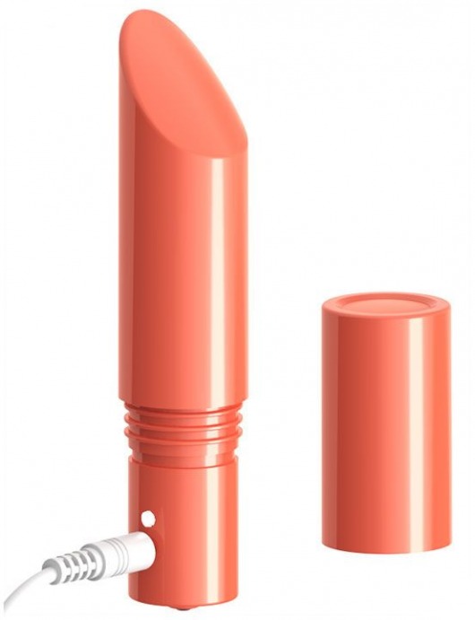 Оранжевый мини-вибратор Love Bullet - 8,4 см. - ML Creation