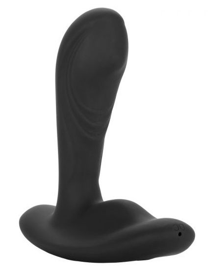 Черный вибромассажер простаты Eclipse Tapered Roller Ball Probe - California Exotic Novelties - в Ростове-на-Дону купить с доставкой