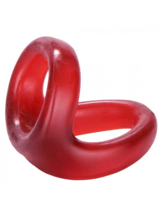 Красное эрекционное кольцо с подхватом COLT Snug Tugger - California Exotic Novelties - в Ростове-на-Дону купить с доставкой