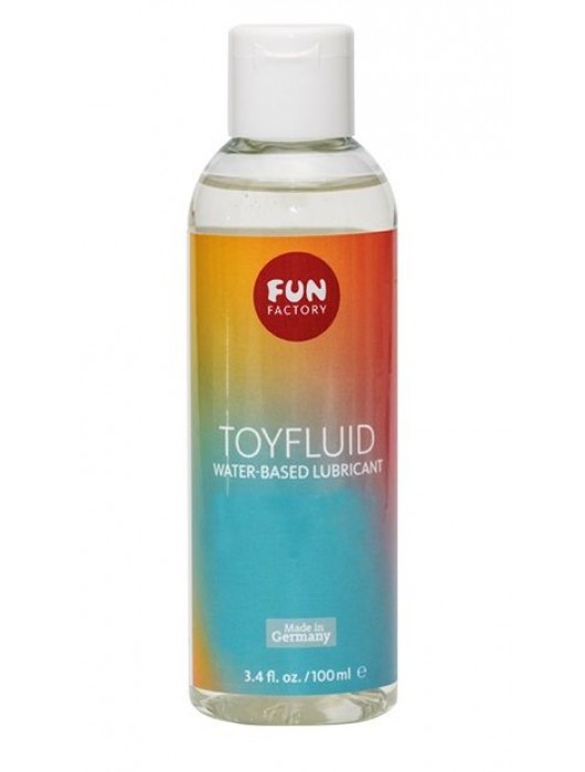 Лубрикант на водной основе Toyfluid - 100 мл. - Fun Factory - купить с доставкой в Ростове-на-Дону