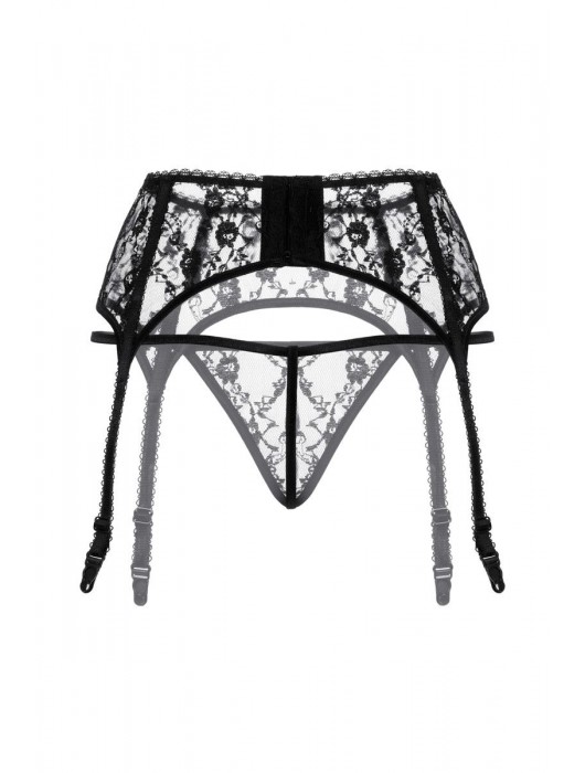 Комплект из кружевного пояса и трусиков-стринг - SoftLine купить с доставкой