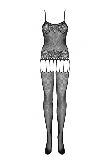 Роскошный комбинезон с имитацией топа и чулочек - Obsessive купить с доставкой