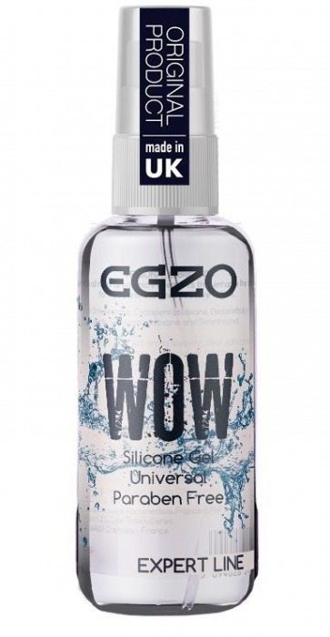 Универсальная смазка на силиконовой основе EGZO WOW Expert Line - 50 мл. - EGZO - купить с доставкой в Ростове-на-Дону
