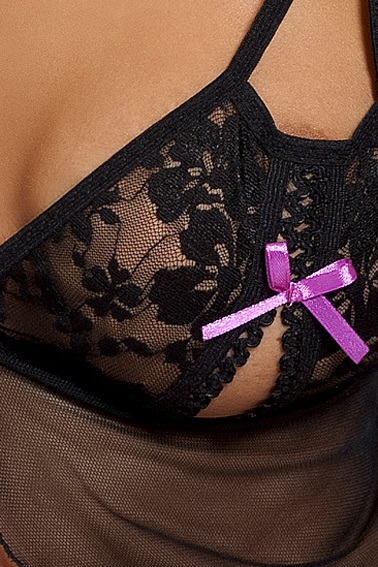 Прелестный комплект Emily с разрезами и бантиками - Casmir купить с доставкой