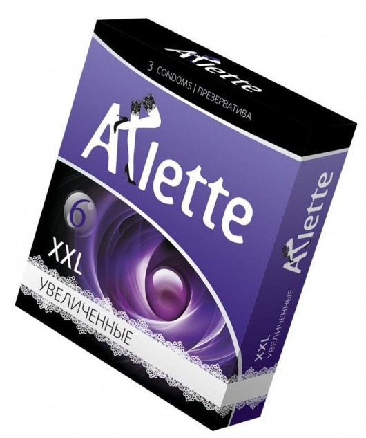 Презервативы Arlette XXL увеличенного размера - 3 шт. - Arlette - купить с доставкой в Ростове-на-Дону