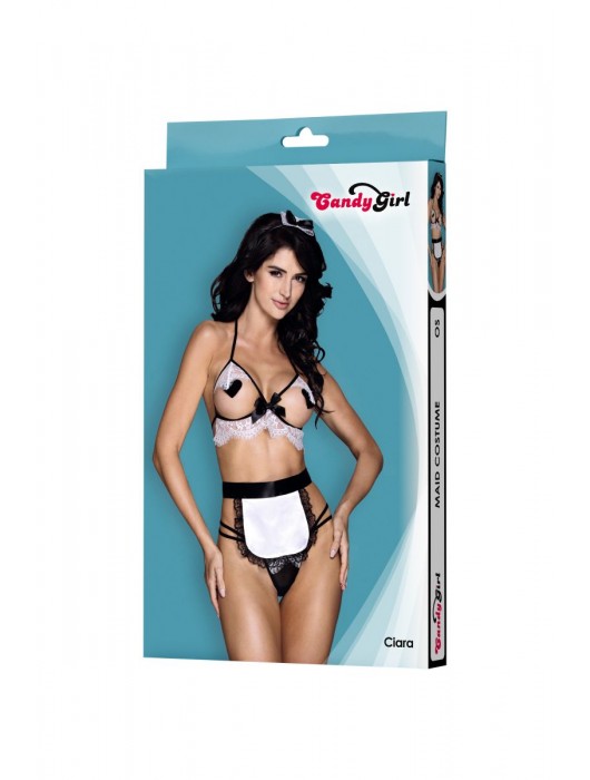 Пикантный костюм горничной Ciara - Candy Girl купить с доставкой