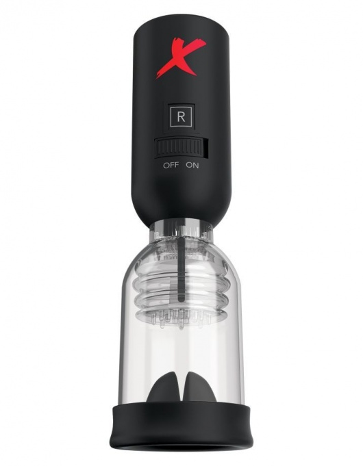 Прозрачный насос Tip Teazer Power Pump - Pipedream - в Ростове-на-Дону купить с доставкой