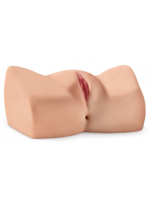 Телесный вибромастурбатор-полуторс Interactive Bad Girl - Pipedream - в Ростове-на-Дону купить с доставкой