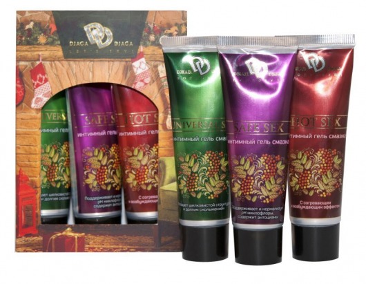 Подарочный набор интимных лубрикантов для пары - БиоМед - купить с доставкой в Ростове-на-Дону