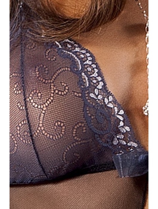 Тюлевая сорочка Ashley с разрезом от лифа - Casmir купить с доставкой