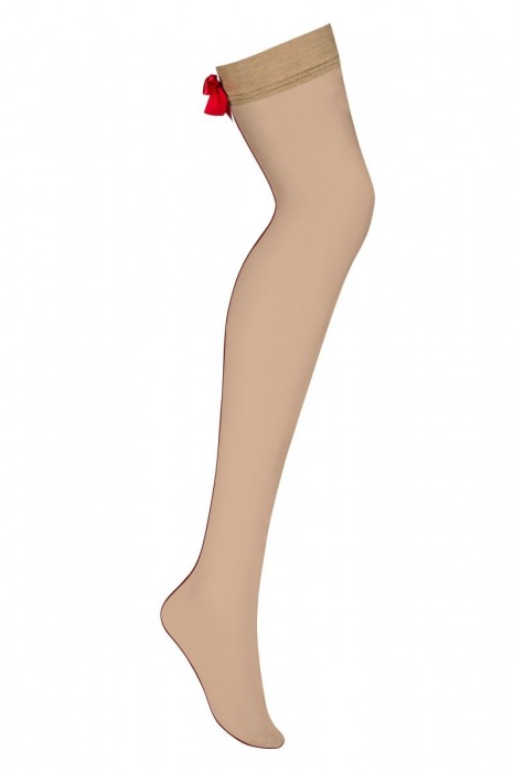 Роскошные чулочки с бантиками - Obsessive купить с доставкой