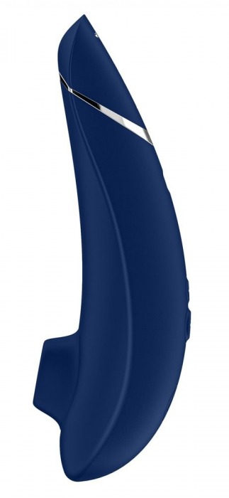 Синий бесконтактный клиторальный стимулятор Womanizer Premium - Womanizer