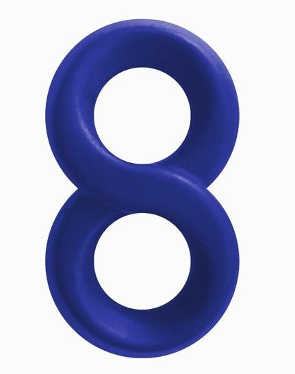 Синее эрекционное кольцо-восьмерка Infinity Ring - NS Novelties - в Ростове-на-Дону купить с доставкой