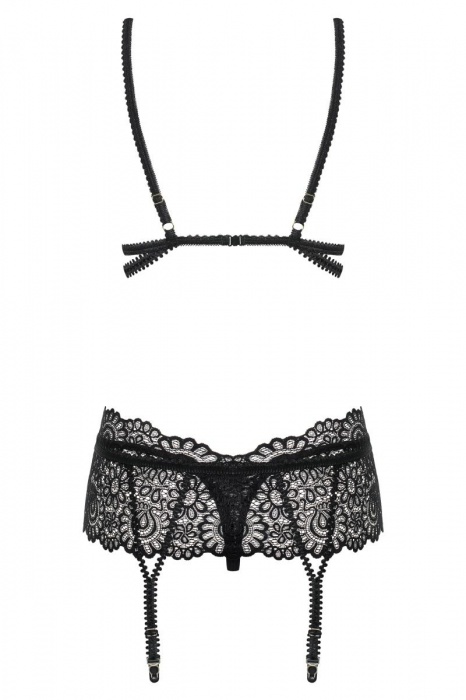 Обольстительный комплект белья Mixty с поясом для чулок - Obsessive купить с доставкой