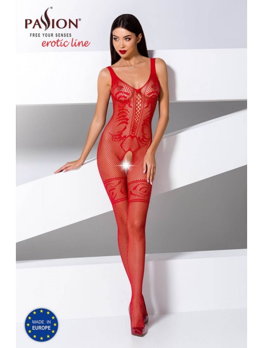 Роскошный боди-комбинезон с имитацией шнуровки - Passion купить с доставкой
