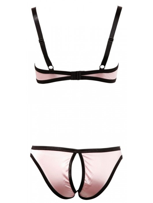 Эффектный комплект с открытым лифом и бантиками - Orion купить с доставкой