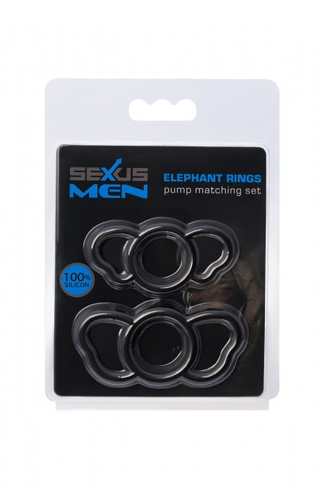 Набор из двух эрекционных колец ELEPHANT RINGS - Sexus - в Ростове-на-Дону купить с доставкой