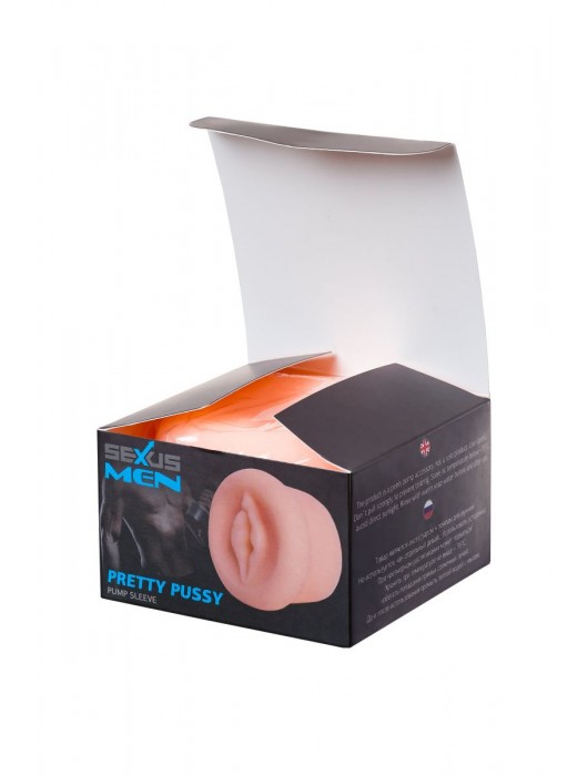 Телесная насадка-вагина на помпу PRETTY PUSSY - Sexus - в Ростове-на-Дону купить с доставкой