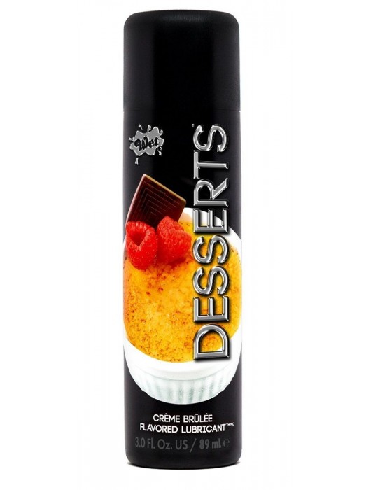 Лубрикант Wet Desserts Creme Brulee с ароматом крем-брюле - 89 мл. - Wet International Inc. - купить с доставкой в Ростове-на-Дону