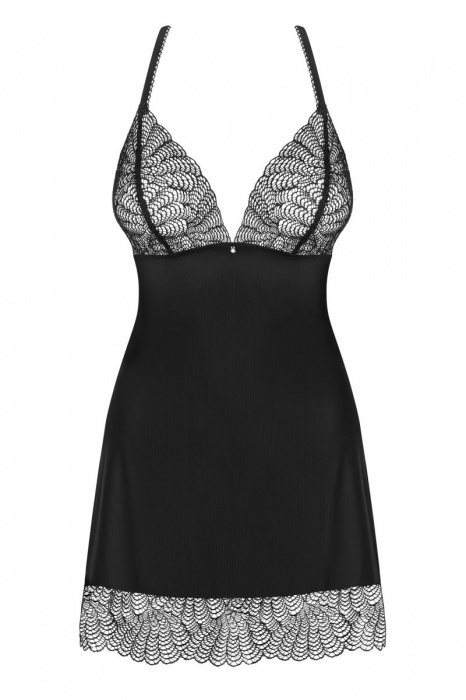 Роскошная кружевная сорочка Chiccanta - Obsessive купить с доставкой